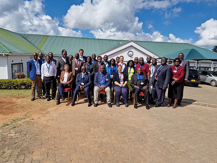 NOZGEKA Consortium partners and stakeholders during a kick-off meeting on 26 May 2023, Mzuzu, Malawi. 